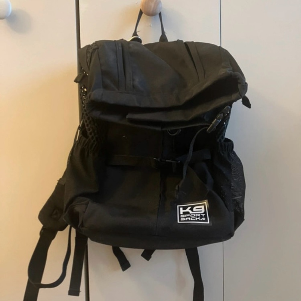 K9 Sport Sack Black Dog Carrier Backpack
